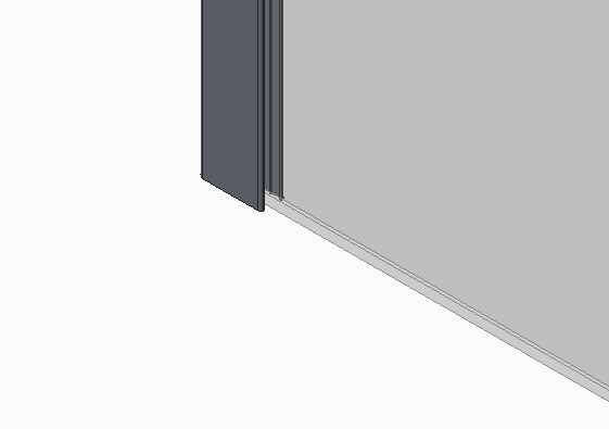 Душевая перегородка Koer SR SP03-30x200-TR-01 Walk-In (двиг. часть) прозрачное стекло Easy Clean 8мм, хром (KR5399) - изображение 8