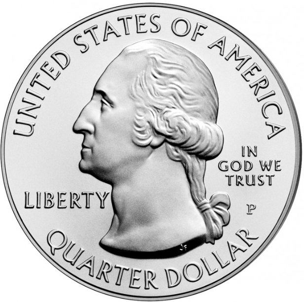 Монета 25 центів (квотер) США 2008 P BU "Штати і території - Оклахома". Oklahoma State (quarter) - изображение 3