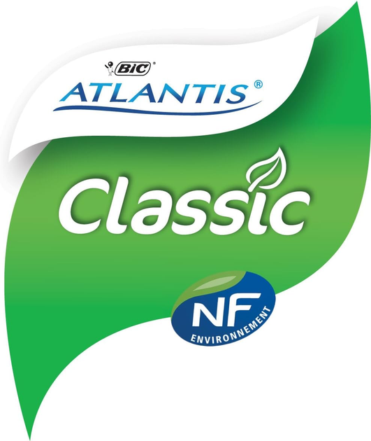 Набір ручок BIC Atlantis Classic Medium 1.0 мм 12 шт Red (3086123001329) - зображення 4