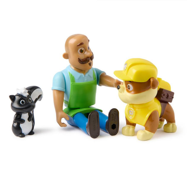 Колекційні фігурки Paw Patrol Кремеза містера Портера та скунса 6072996 (0681147068049) - зображення 4