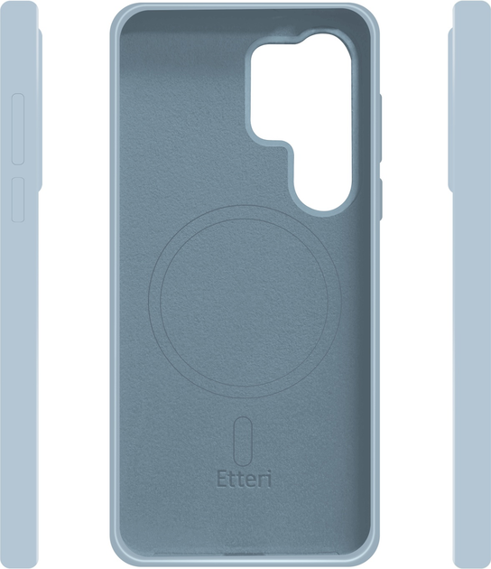 Панель Etteri Silicone Mag do Samsung Galaxy S25 Ultra Light blue (GSM192088) - зображення 4