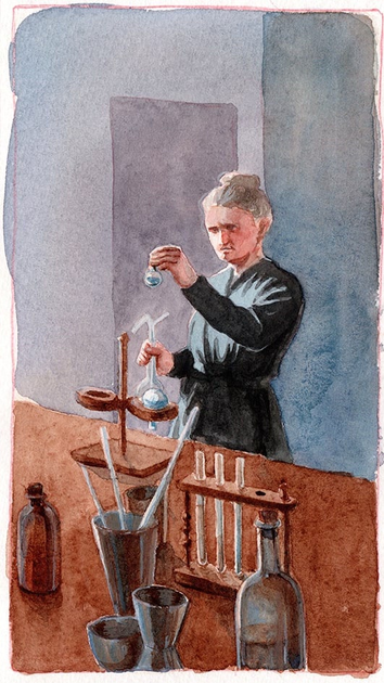 Gra planszowa Rebel Śladami Marii Skłodowskiej-Curie (wydanie polskie) (5906954790552) - obraz 4
