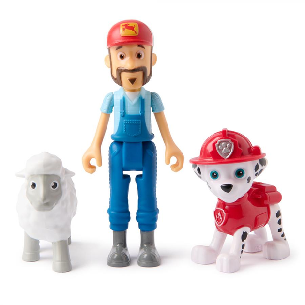Kolekcjonerskie figurki Paw Patrol Farmera Ala i Owcy Marshall 6072994 (0681147067998) - obraz 2