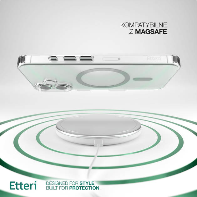 Панель Etteri Color Mag do Apple iPhone 16 Plus 6.7 Grey (GSM190927) - зображення 7