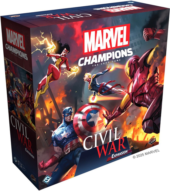 Dodatek do gry planszowej Fantasy Flight Games Marvel Champions: Civil War Expansion (wydanie angielskie) (0841333131357) - obraz 1