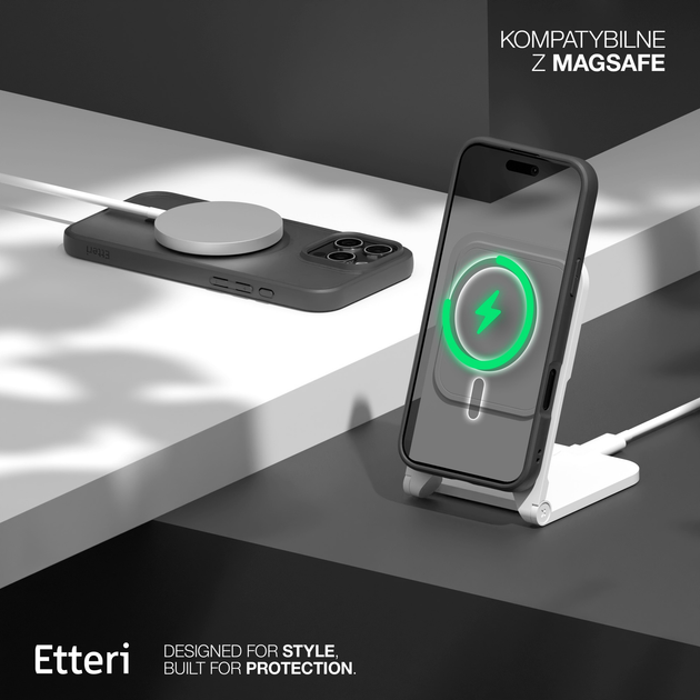 Панель Etteri Matt Mag do Apple iPhone 14 Pro 6.1 Black (GSM186868) - зображення 8