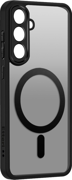 Etui plecki Etteri Matt Mag do Samsung Galaxy A56 5G Black (GSM192424) - obraz 3