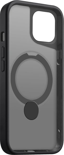 Etui plecki Etteri Matt Mag Ring do Apple iPhone 15 6.1 Black (GSM190645) - obraz 3