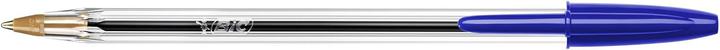 Набір ручок BIC Cristal Original Medium 1.0 мм 100 шт Blue (3086123278233) - зображення 5