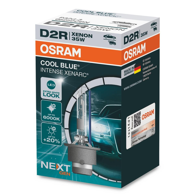 Автомобільна лампа ксенонова OSRAM (66250CBN) - зображення 1