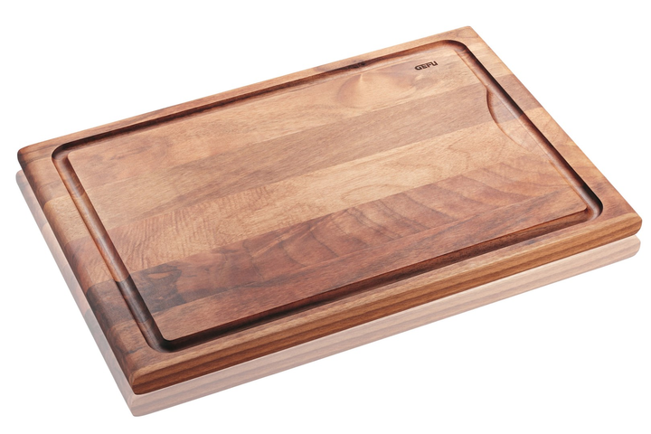 Deska kuchenna GEFU Enno z drewna orzechowego 37 x 25 cm (4006664139465) - obraz 1