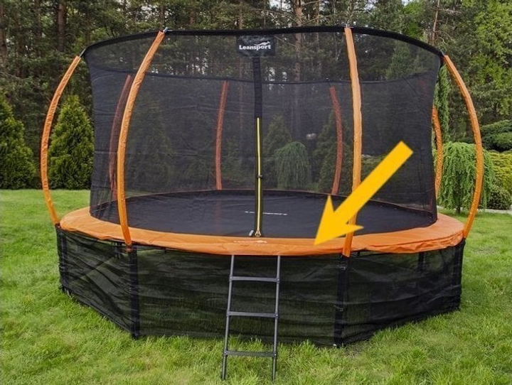 Захисний чохол для пружин LEAN Toys Sport для батута серії Best 427 см 14 футів помаранчевий (5908275996699) - зображення 3