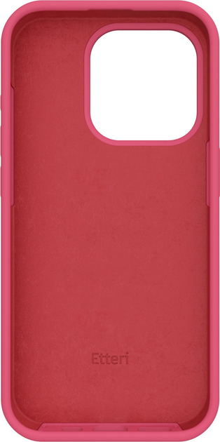 Панель Etteri Silicone Case do Apple iPhone 15 6.1 Raspberry (GSM183570) - зображення 6
