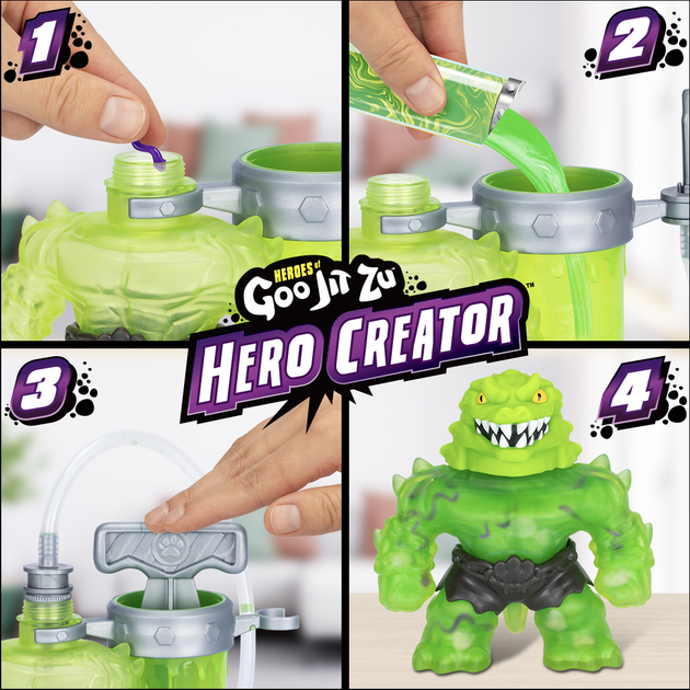 Figurka rozciągliwa GooJitZu Bohater GooJitZu Rock Joe Ekskluzywny Creators 42947 (0630996429471) - obraz 4
