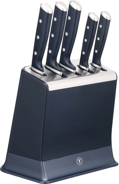 Набор ножей Tefal Ever Sharp Pro с блоком самозаточки 6 предметов