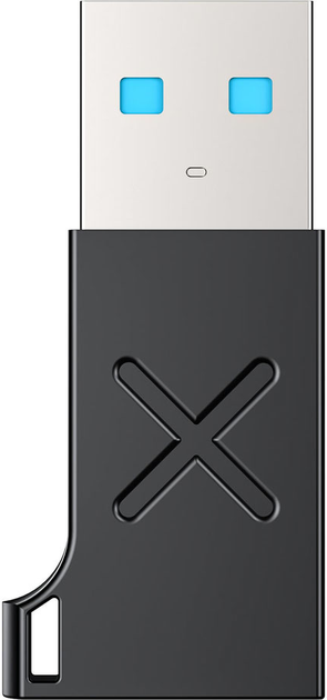 Adapter Unitek USB-A - USB-C 10Gbps Black (A1049ABK01) - obraz 2