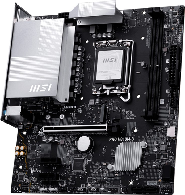Płyta główna MSI PRO H810M-B (s1851, Intel H810, PCI-Ex16) - obraz 2