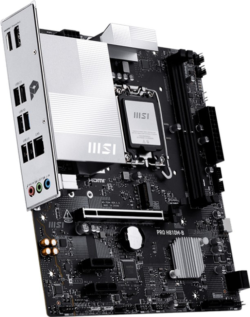 Płyta główna MSI PRO H810M-B (s1851, Intel H810, PCI-Ex16) - obraz 3