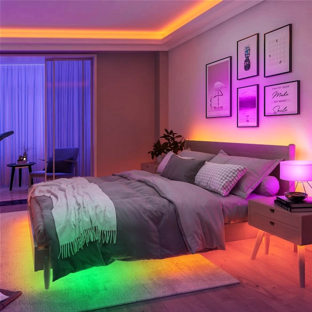 Inteligentna taśma LED Govee H612A Strip Light S With Protective Coating, 5 m, RGBICW, WI-FI/Bluetooth White (H612ACD1) - obraz 3