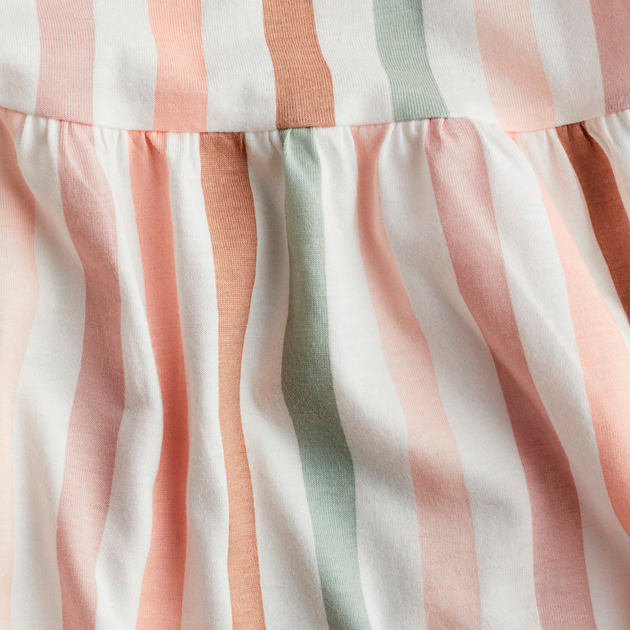 Детский сарафан для девочки H&M 271157735_stripes 98-104 см Белый (2727000065522) - изображение 2