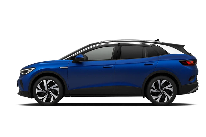 Вітровики з хромованим молдингом Niken Luxury (4 шт) для Volkswagen ID.4 2020- рр - зображення 2