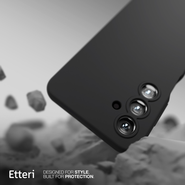 Панель Etteri Silicone Case do Samsung Galaxy A14 Black (GSM183437) - зображення 6
