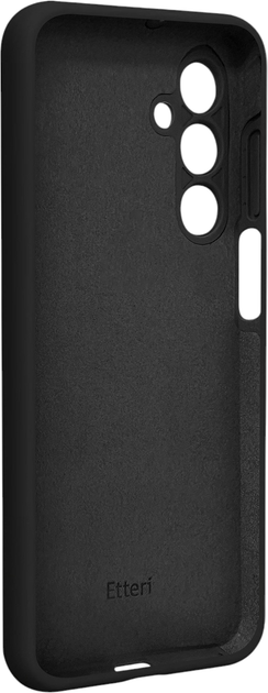 Etui plecki Etteri Silicone Case do Samsung Galaxy A15 4G / A15 5G Black (GSM183436) - obraz 2