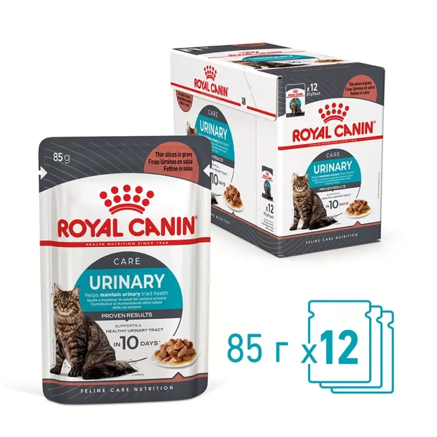 Royal Canin 3+1 Royal Canin Urinary Care Вага: 0.085 кг | Консервований корм для котів Урінарі (0273571000360) (11695) - зображення 3