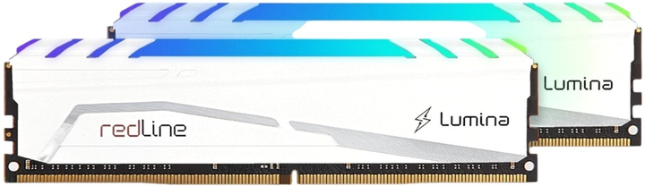 Pamięć RAM Mushkin DDR5-6400 65536MB PC5-51200 (Kit of 2x32768) Redline RGB White (MLB5C640A77P32GX2) - obraz 2