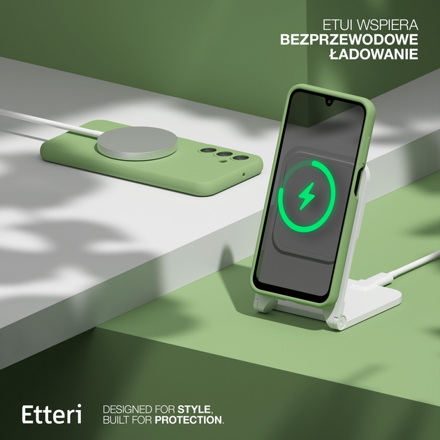 Панель Etteri Silicone Case do Samsung Galaxy A15 4G / A15 5G Light green (GSM183488) - зображення 6