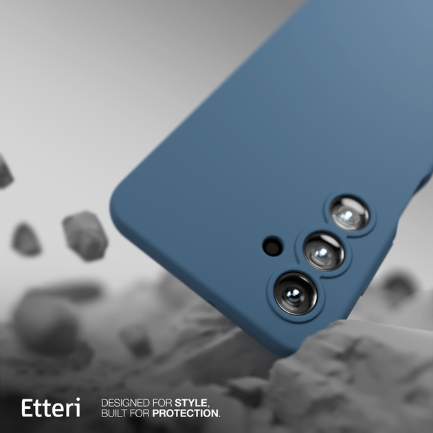 Панель Etteri Silicone Case do Samsung Galaxy A16 4G / A16 5G Dark blue (GSM190266) - зображення 5
