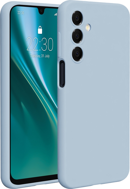 Панель Etteri Silicone Case do Samsung Galaxy A16 4G / A16 5G Light blue (GSM190280) - зображення 1
