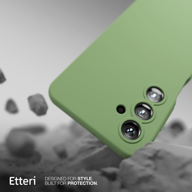 Etui plecki Etteri Silicone Case do Samsung Galaxy A16 4G / A16 5G Light green (GSM190273) - obraz 6