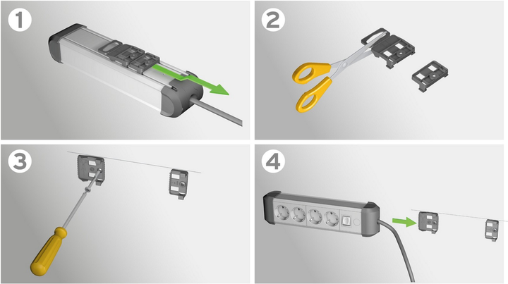 Мережевий фільтр Brennenstuhl 6 розеток з USB Type-A EMI/RFI фільтр 3 м (1391010610) - зображення 4