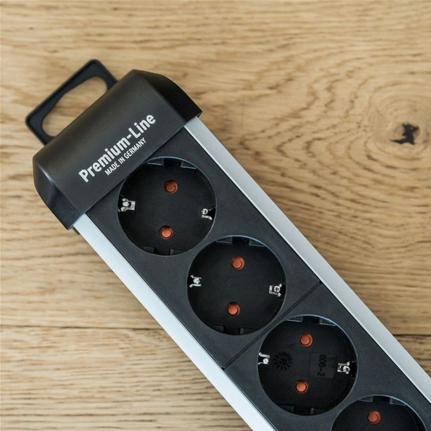 Мережевий фільтр Brennenstuhl 6 розеток з USB Type-A EMI/RFI фільтр 3 м (1391010610) - зображення 7