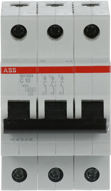 Wyłącznik automatyczny ABB SH203-C10 (2CDS213001R0104) - obraz 1