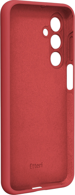 Etui plecki Etteri Silicone Case do Samsung Galaxy A35 5G Raspberry (GSM183563) - obraz 3