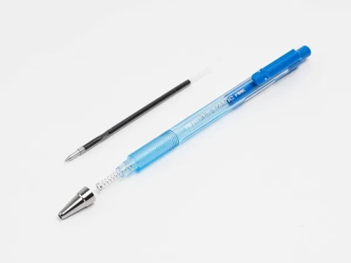 Zestaw długopisów Pilot BP-S-Matic Fine 0.7 mm 12 szt Blue (4902505106453) - obraz 4