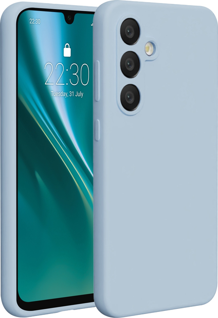 Панель Etteri Silicone Case do Samsung Galaxy A36 5G Light blue (GSM190281) - зображення 1