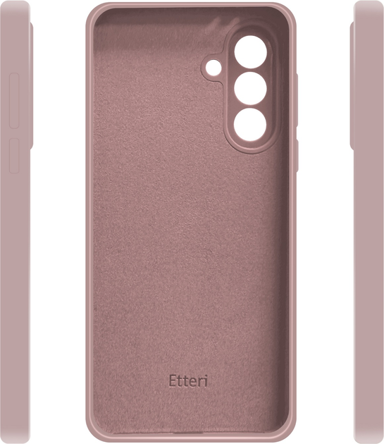 Etui plecki Etteri Silicone Case do Samsung Galaxy A36 5G Light pink (GSM190288) - obraz 2