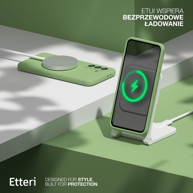 Панель Etteri Silicone Case do Samsung Galaxy A36 5G Light green (GSM190274) - зображення 7