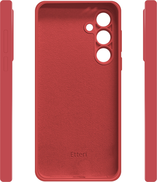 Панель Etteri Silicone Case do Samsung Galaxy A36 5G Raspberry (GSM190295) - зображення 2