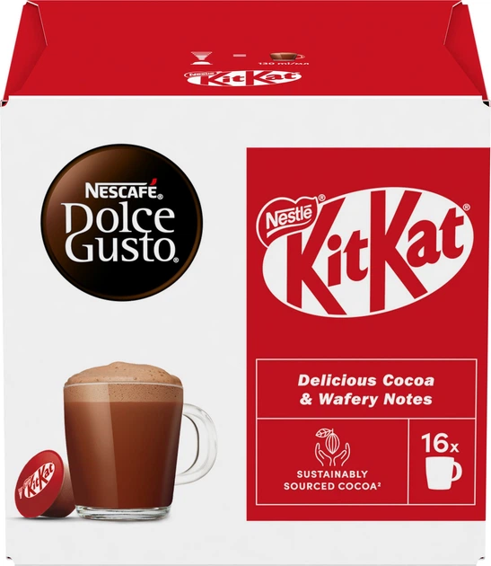 Напій з какао в капсулах NESCAFE Dolce Gusto KitKat 256 г (8445291756649)
