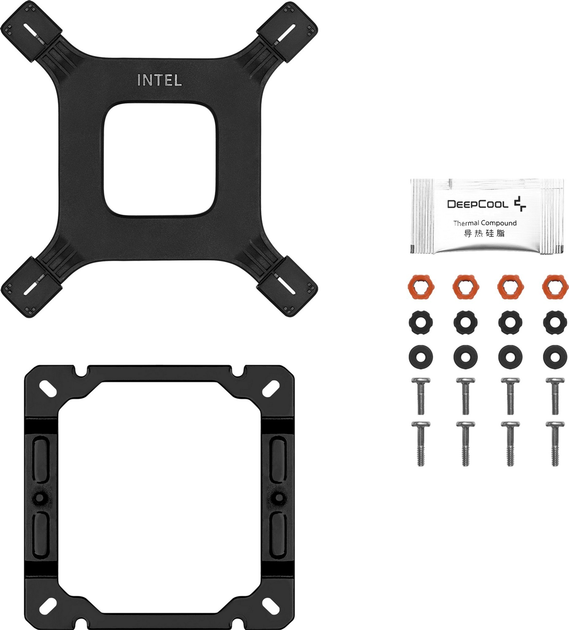 Chłodzenie DeepCool AG500 BK ARGB V2 Black (R-AG500-BKAMMN-GJD) - obraz 9
