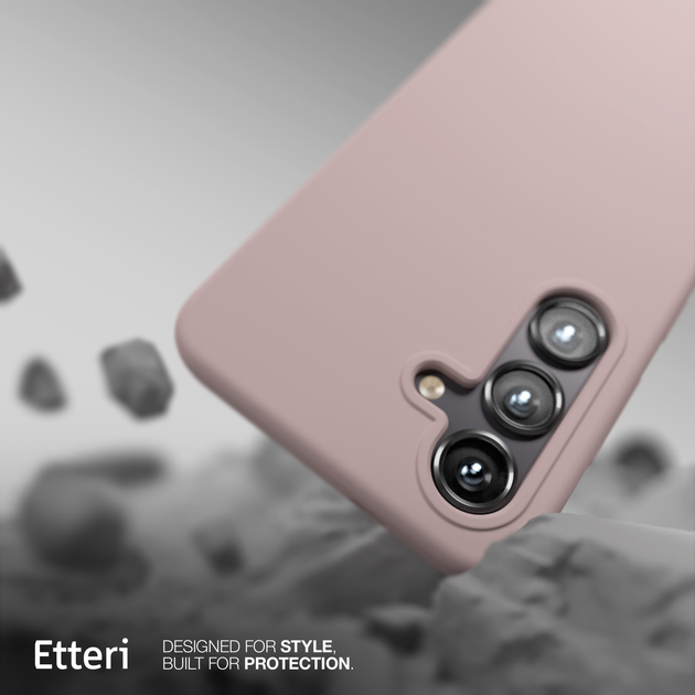 Панель Etteri Silicone Case do Samsung Galaxy S22 Light pink (GSM183534) - зображення 5