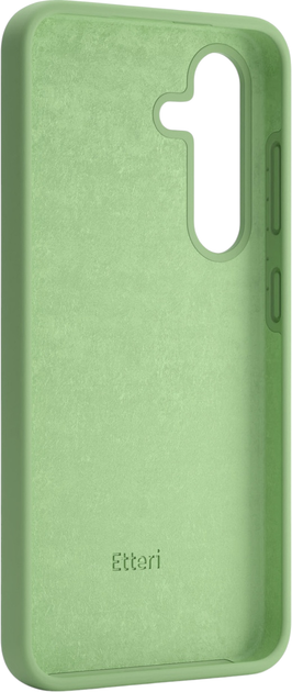 Etui plecki Etteri Silicone Case do Samsung Galaxy S22 Light green (GSM183482) - obraz 2