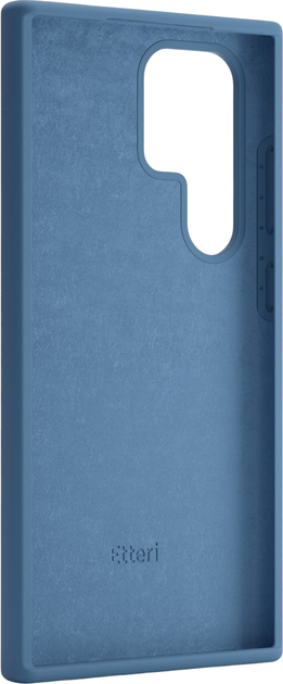 Панель Etteri Silicone Case do Samsung Galaxy S22 Ultra Dark blue (GSM183455) - зображення 2