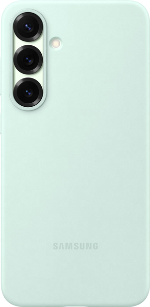 Панель Samsung Silicone Case для Samsung Galaxy S25 Plus Mint (EF-PS936CMEGWW) - зображення 1