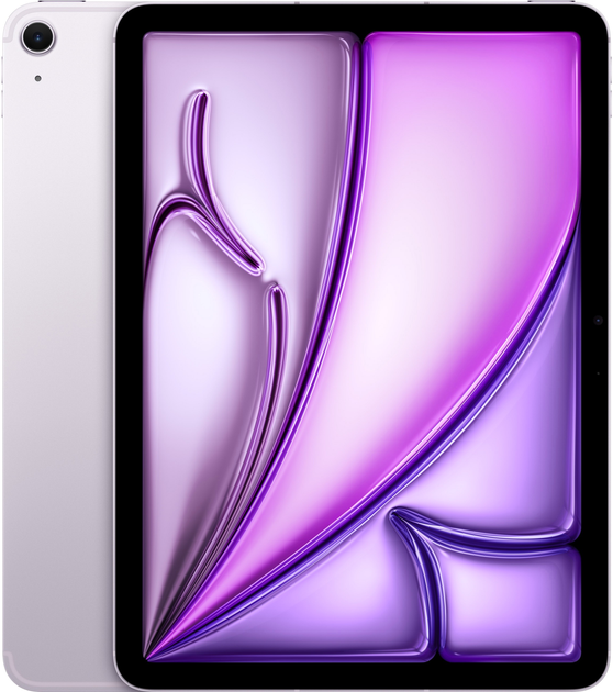 Tablet Apple iPad Air 11" M3 2025 Wi-Fi + Cellular 128GB Purple (MCFY4) - obraz 1