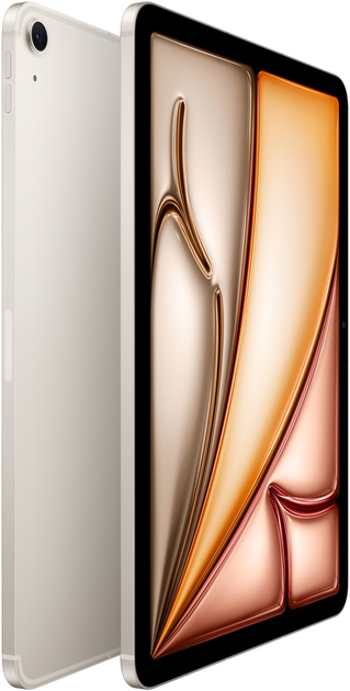 Tablet Apple iPad Air 11" M3 2025 Wi-Fi + Cellular 256GB Starlight (MCG24) - obraz 2